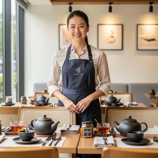 Záber na sušené listy čierneho čaju a vanilkovú tyčinku, ktoré znázorňujú zloženie nápoja.